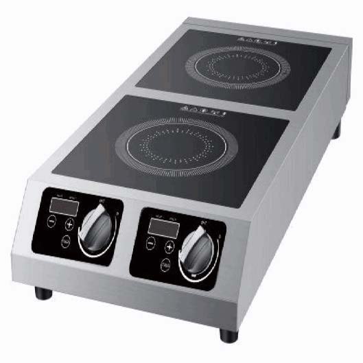 TABLE TOP INDUCTION COOKER TWO ZONE 7KW - INDUCTION CHAFFERS & COOKERS Kenya